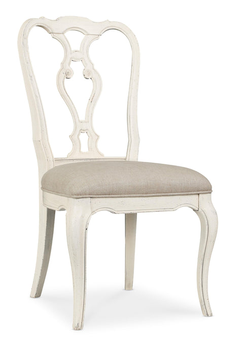 Traditions Wood Back Side Chair 2 per carton/price ea - 5961-75410-02 - Vicars Furniture (McAlester, OK)