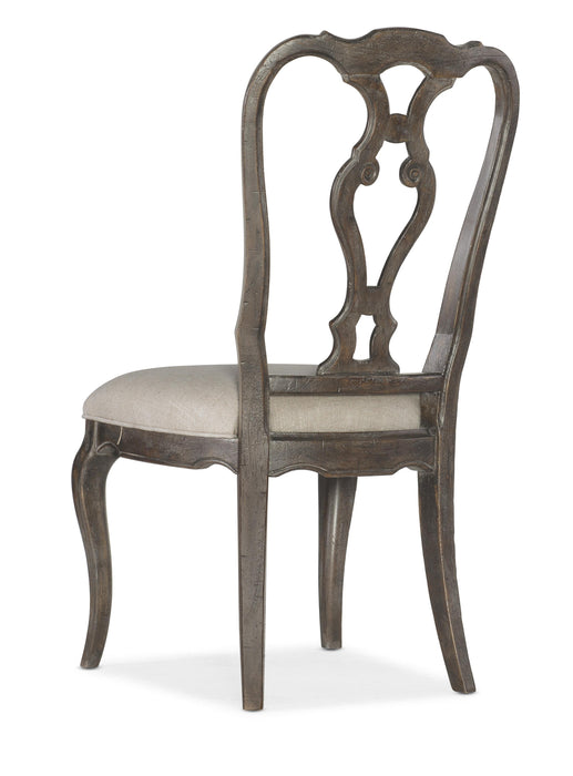 Traditions Wood Back Side Chair 2 per carton/price ea - 5961-75410-89 - Vicars Furniture (McAlester, OK)