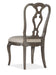 Traditions Wood Back Side Chair 2 per carton/price ea - 5961-75410-89 - Vicars Furniture (McAlester, OK)