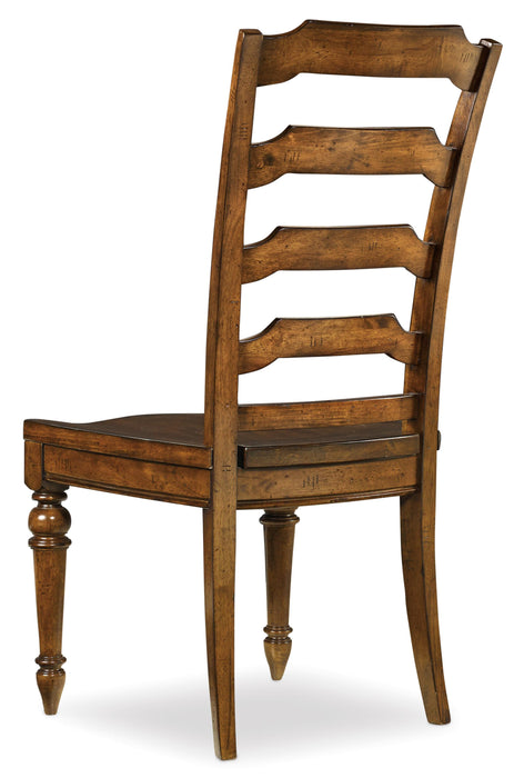 Tynecastle Ladderback Side Chair - 2 per carton/price ea - Vicars Furniture (McAlester, OK)