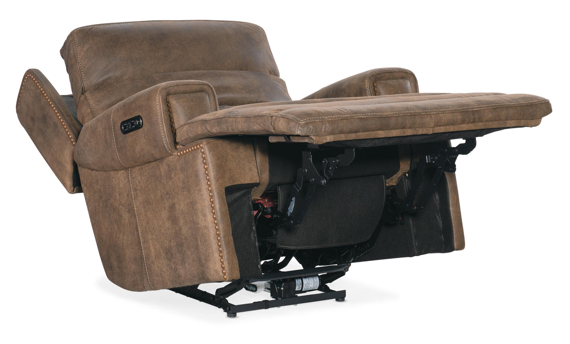 Wheeler Power Recliner with Power Headrest - Vicars Furniture (McAlester, OK)