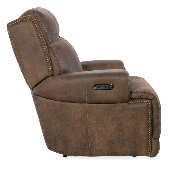 Wheeler Power Recliner with Power Headrest - Vicars Furniture (McAlester, OK)