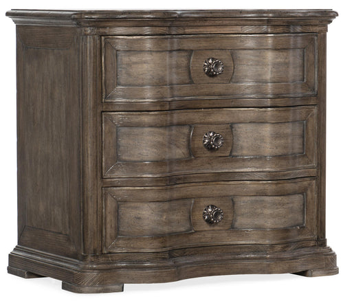 Woodlands Three-Drawer Nightstand - Vicars Furniture (McAlester, OK)