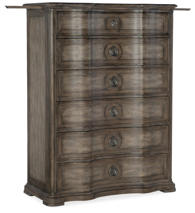 Woodlands Six-Drawer Chest - Vicars Furniture (McAlester, OK)