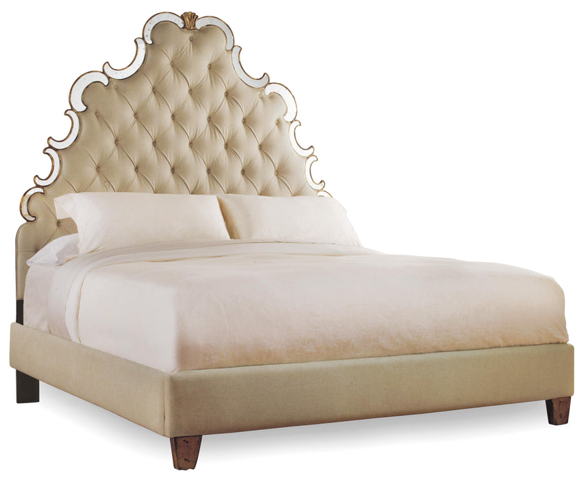 Sanctuary California King Tufted Bed - Bling - Vicars Furniture (McAlester, OK)