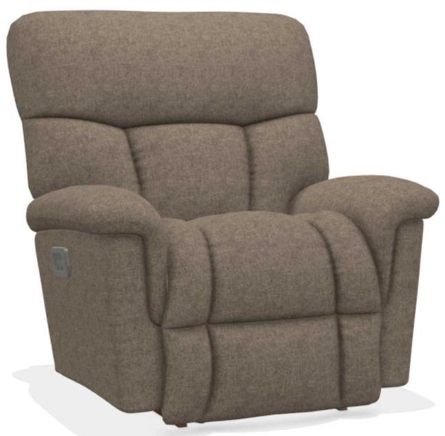 La-Z-Boy Mateo Wicker Power Rocking Recliner with Headrest
