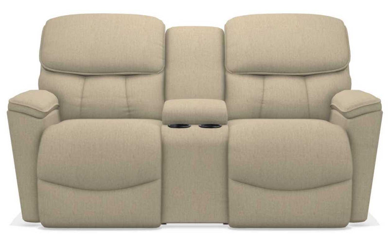 La-Z-Boy Kipling Toast Power Reclining Loveseat With Headrest and Console