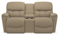 La-Z-Boy Kipling Driftwood Power Reclining Loveseat With Headrest and Console image