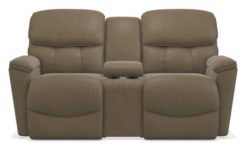 La-Z-Boy Kipling Marble Power Reclining Loveseat With Headrest and Console