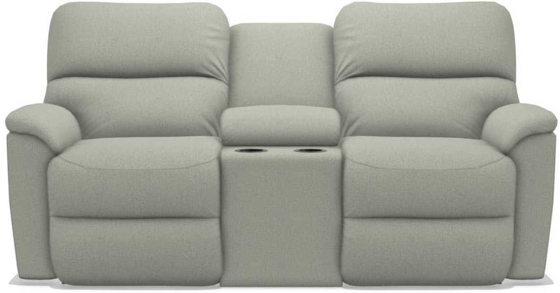 La-Z-Boy Brooks Tranquil Power Reclining Loveseat with Headrest and Console