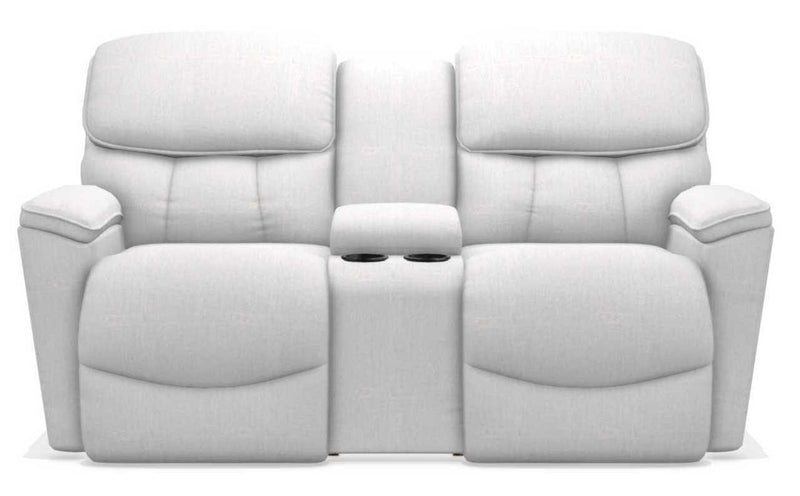 La-Z-Boy Kipling Muslin Power Reclining Loveseat With Console