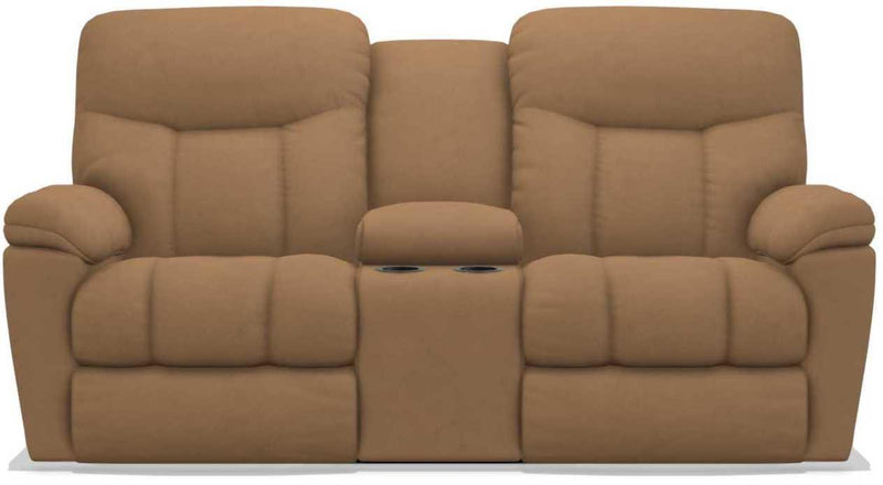 La-Z-Boy Morrison Fawn Power Reclining Loveseat with Console