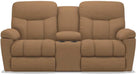 La-Z-Boy Morrison Fawn Power Reclining Loveseat with Console image