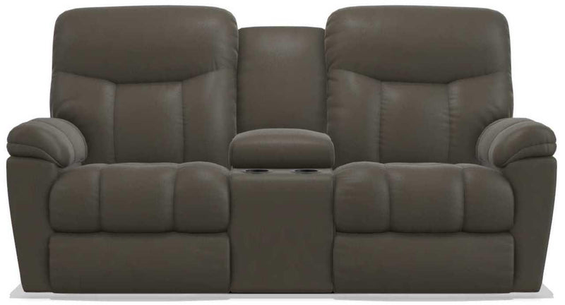 La-Z-Boy Morrison Tar Power Reclining Loveseat with Console