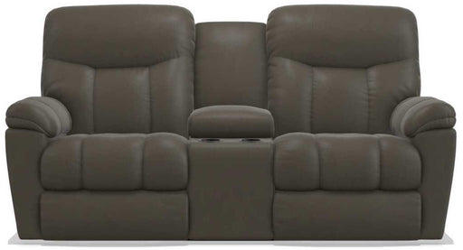 La-Z-Boy Morrison Tar Power Reclining Loveseat with Console image