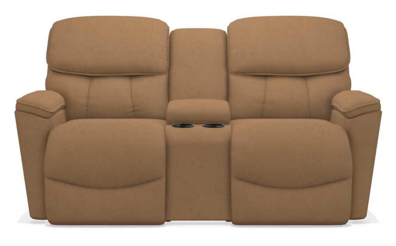 La-Z-Boy Kipling Fawn Power Reclining Loveseat With Console