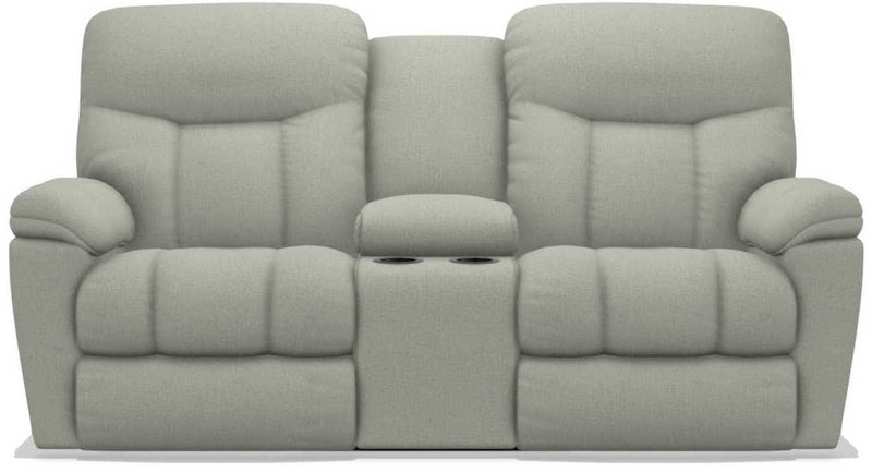 La-Z-Boy Morrison Tranquil Power Reclining Loveseat with Console