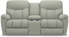 La-Z-Boy Morrison Tranquil Power Reclining Loveseat with Console image