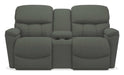 La-Z-Boy Kipling Kohl Power Reclining Loveseat With Console image