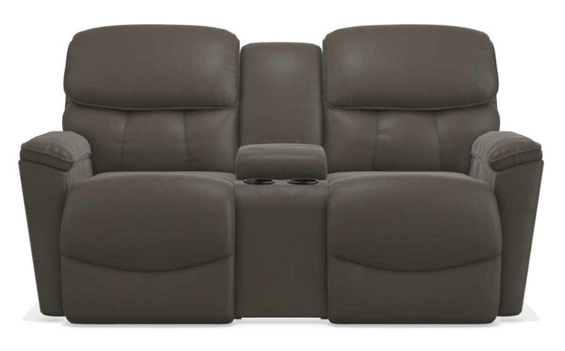 La-Z-Boy Kipling Tar Power Reclining Loveseat With Console