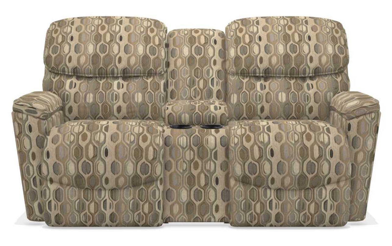 La-Z-Boy Kipling Flax Power Reclining Loveseat With Console