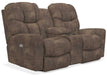 La-Z-Boy Rori Saddle Power Reclining Loveseat w/ Headrest & Console image