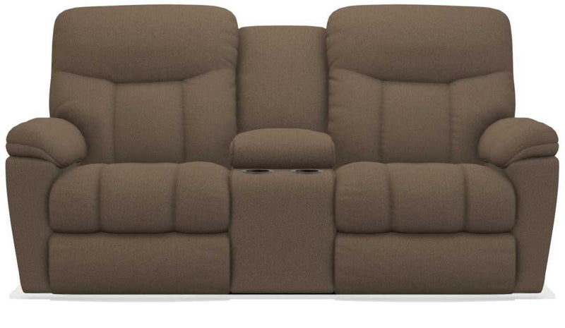 La-Z-Boy Morrison Cappuccino Power Reclining Loveseat with Console