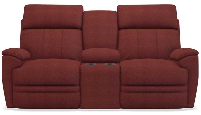 La-Z-Boy Talladega Mulberry Power Reclining Loveseat with Console