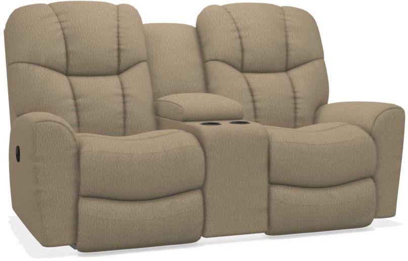 La-Z-Boy Rori Driftwood Reclining Loveseat w/ Console image