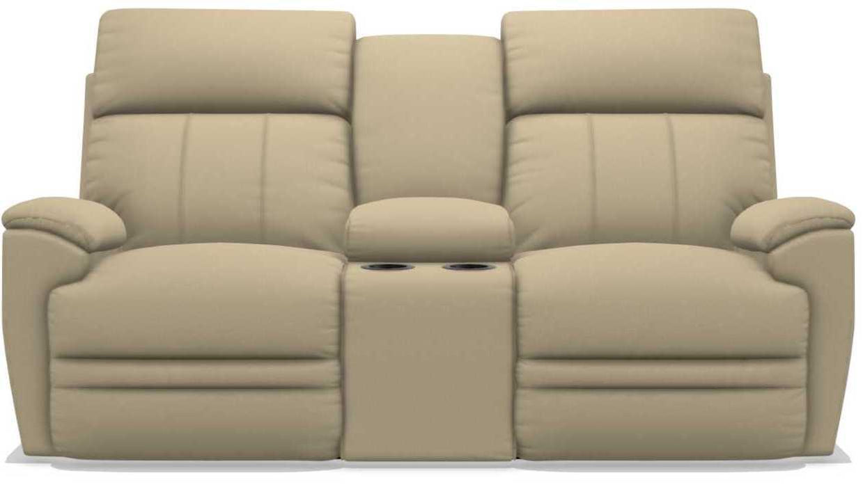 La-Z-Boy Talladega Sand Power Reclining Loveseat with Console image