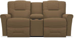 La-Z-Boy Easton Moccasin Power Reclining Loveseat with Headrest And Console image