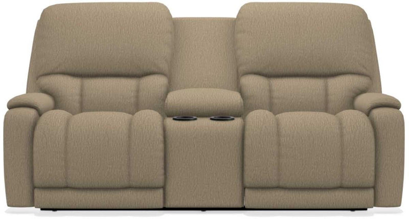 La-Z-Boy Greyson Driftwood Power Reclining Loveseat with Headrest