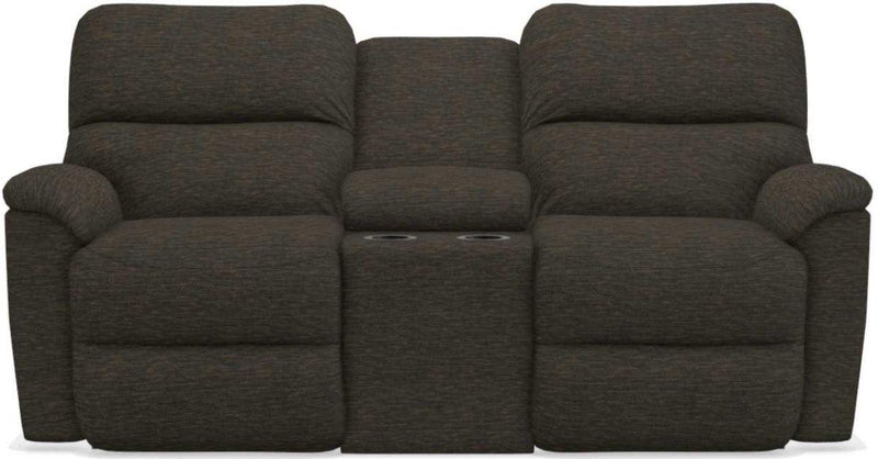 La-Z-Boy Brooks Espresso Power Reclining Loveseat With Headrest & Console