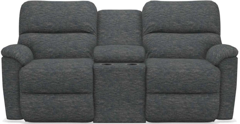 La-Z-Boy Brooks Storm Power Reclining Loveseat With Headrest & Console