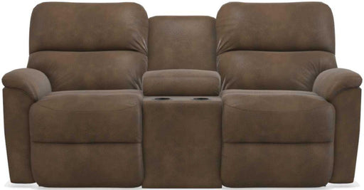 La-Z-Boy Brooks Ash Power Reclining Loveseat With Console image