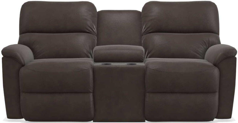 La-Z-Boy Brooks Godiva Power Reclining Loveseat With Console