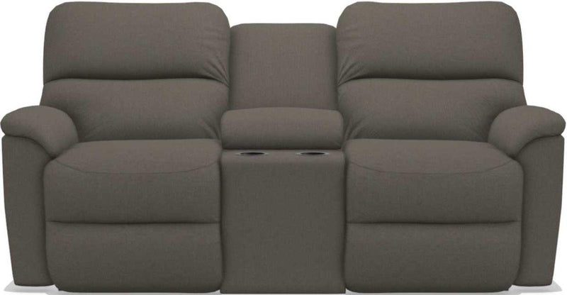 La-Z-Boy Brooks Granite Power Reclining Loveseat With Console