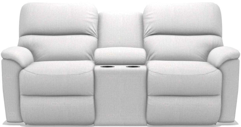 La-Z-Boy Brooks Muslin Power Reclining Loveseat With Console