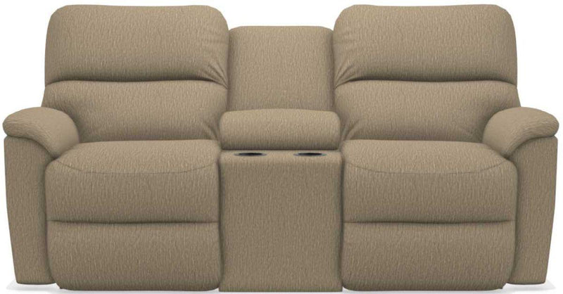 La-Z-Boy Brooks Driftwood Power Reclining Loveseat With Console