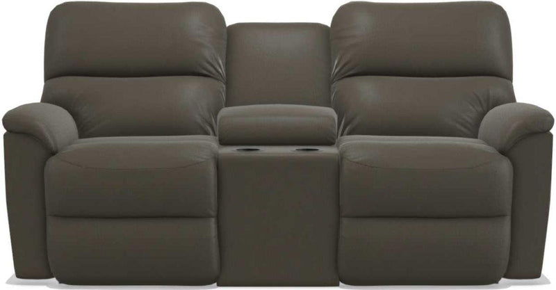 La-Z-Boy Brooks Tar Power Reclining Loveseat With Console