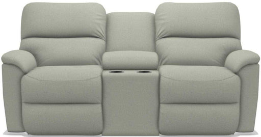 La-Z-Boy Brooks Tranquil Power Reclining Loveseat With Console image