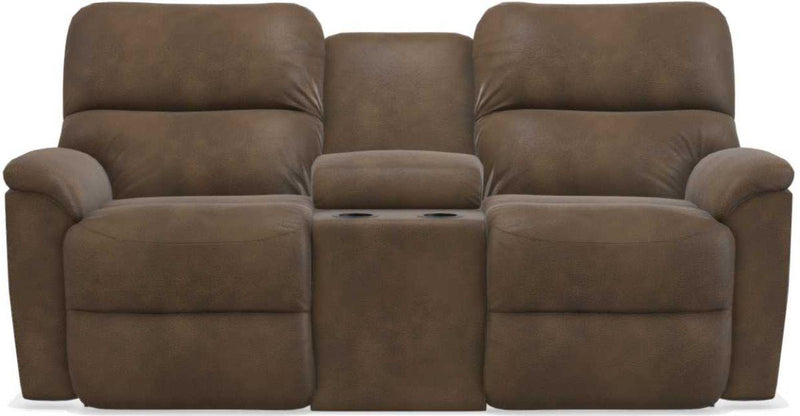 La-Z-Boy Brooks Ash Reclining Loveseat w/ Console