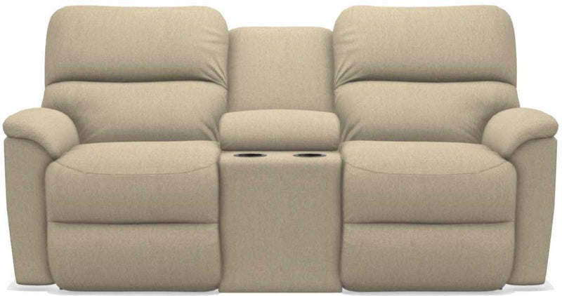 La-Z-Boy Brooks Toast Reclining Loveseat With Console