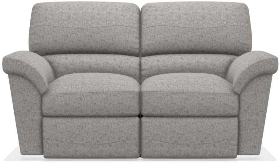 La-Z-Boy Reese Power La-Z Time Salt and Pepper Full Reclining Loveseat image