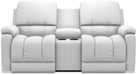 La-Z-Boy Greyson Muslin Power Recline La-Z-Time Full Reclining Console Loveseat image