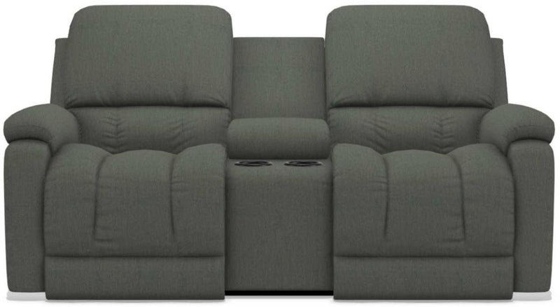 La-Z-Boy Greyson Kohl Power Recline La-Z-Time Full Reclining Console Loveseat