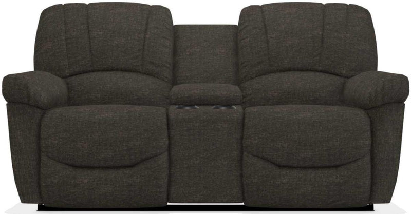 La-Z-Boy Hayes Walnut Power La-Z-Time Full Reclining Console Loveseat