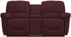 La-Z-Boy Hayes Burgundy La-Z-Time Power-Reclineï¿½ Console Loveseat with Power Headrest image