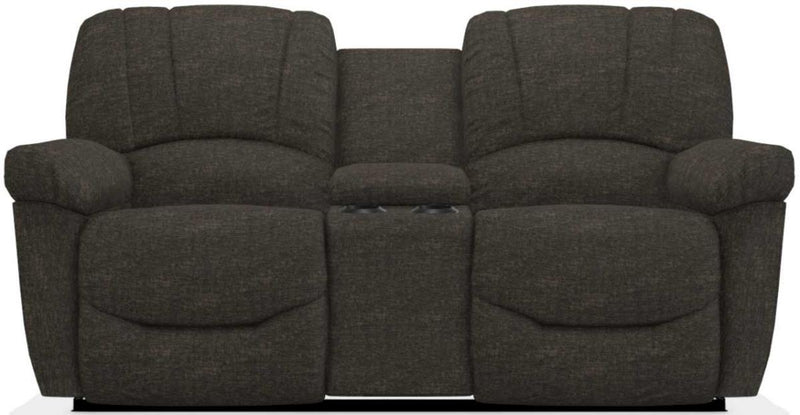 La-Z-Boy Hayes Walnut La-Z-Time Power-Reclineï¿½ Console Loveseat with Power Headrest