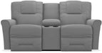 La-Z-Boy Easton PowerRecline La-Z-Time Slate Reclining Console Loveseat image